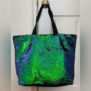 Sequined mermaid large tote-never used